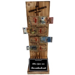 Eiserne Reserve® Geschenkbox Alles Gute zur Rosenhochzeit – Eiserne Reserve Mausefalle Geldgeschenk
