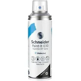 Schneider Paint-It 030 Supreme DIY Spray Acrylfarbe 200 ml, glänzend, für Holz, Metall, Kunststoff, Acrylspray