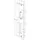 ASSA ABLOY Flachschließblech 94A geschlossen Schließblech 250 x 34 x 3 mm Edelstahl