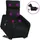 vidaXL Massagesessel mit Aufstehhilfe Elektrisch Kunstleder 89,5 x 95,5 x 0 cm Schwarz