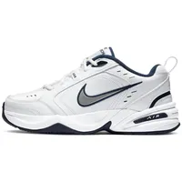 Nike Air Monarch IV White/Metallic Silver 44
