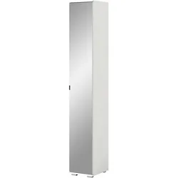 Inn.Furn Flurschrank weiß 30 cm mit Spiegel Grazie