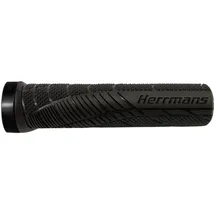 Herrmans Shark Lock Fahrradgriffe 130mm, Ø 22mm, schwarz