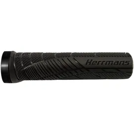 Herrmans Shark Lock Fahrradgriffe 130mm, Ø 22mm, schwarz