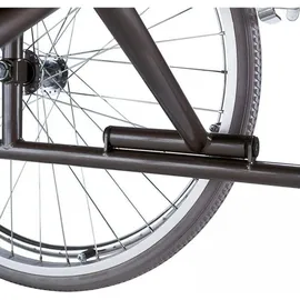 Bischoff & Bischoff S-Eco 2 Rollstuhl faltbar mit Kniehebelbremse 52 cm Sitzbreite anthrazit