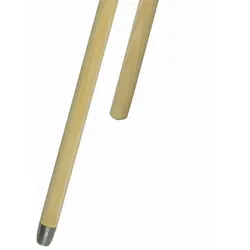 Sorex Besenstiel Holz 1400x24mm unlackiert mit Gewinde