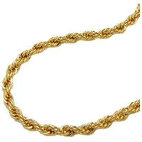 GALLAY Kette 2mm Kordelkette Gold 42cm