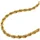GALLAY Kette 2mm Kordelkette Gold 42cm