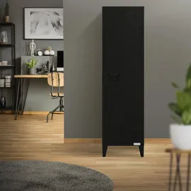 ML-Design Aktenschrank 38x38x137,5 cm Schwarz