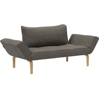 Innovation Living Schlafsofa Zeal Bow Stoff Dark Grey