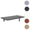 Tischplatte HWC-D40 f√or Schreibtische, Schreibtischplatte, 160x80cm MVG-zertifiziert ~ schwarz