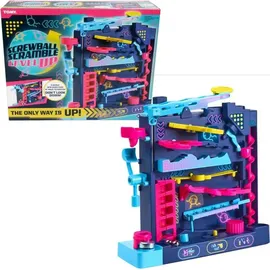 TOMY Games Screwball Scramble Level Up - der Schwerkraft trotzende vertikale Hindernisbahn Murmelbahn - Logik und Hand-Augen-Koordination Puzzle Br...