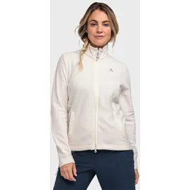 Schöffel Fleece Jacket Leona3 Leichte Und Wärmende Fleecejacke, Schnell Trocknende Outdoorjacke Aus Tecnopile Material, Whisper White, 48