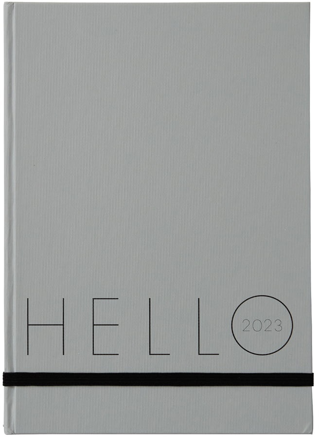 Design Letters - Kalender 2023, cool grey