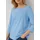 s.Oliver Shirt mit Flammgarnstruktur Blau 3XL