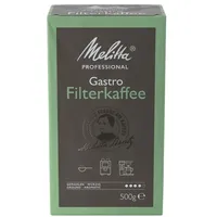 Melitta Gastro würzig Kaffee, gemahlen, Robustabohnen kräftig, 500,0 g