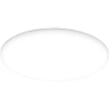 Briloner - LED Deckenlampe Bad mit indirektem Licht, Staub- Spritzwasserschutz, neutralweiß, Deckenleuchte, Badlampe, Badezimmerlampe, Küchenlampe, Feuchtraumleuchte, 35x5,5 cm, Weiß