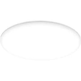 Briloner - LED Deckenlampe Bad mit indirektem Licht, Staub- Spritzwasserschutz, neutralweiß, Deckenleuchte, Badlampe, Badezimmerlampe, Küchenlampe, Feuchtraumleuchte, 35x5,5 cm, Weiß