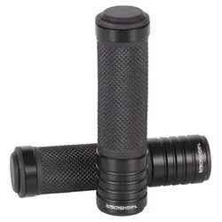 Highsider Lenkergriffe Organic Organic, schwarz, Paar, 22mm