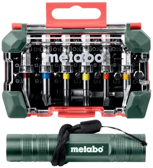 Metabo Set Schraubendreherbit, Adapter und Bithalter