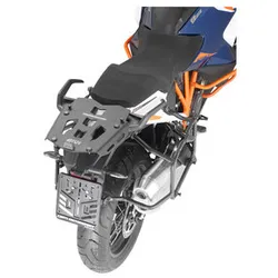 Givi Alu Topcase-Träger FÜR MONOKEY KOFFER Gepäck Träger silber