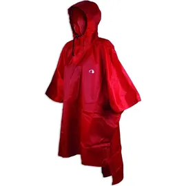 Tatonka Poncho 2 (M-L) red,