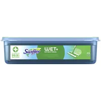 Swiffer WET+ Antibacterial Feuchte Bodentücher Mikrofaser, 20 Tücher