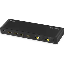 Logilink HD0049 - HDMI-Matrix-Switch, 4x2-Port, 4K/60 Hz, Scaler