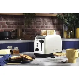 Russell Hobbs Colours Plus 2S Toaster Cream Toaster beige 26551-56