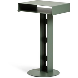 Pedestal - Sidekick Table, moosgrün