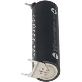 Panasonic Ready2use AA 2500mAh Akku Mignon NiMH mit Print Kontakt + 1er, - 2er Print