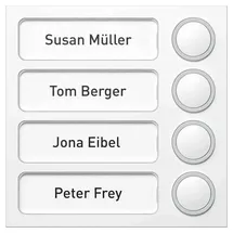 Ritto Portier Tastenmodul 4 Tasten,95x95x33mm 1875470