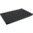 HMF Noppenschaumstoff HMF Schwarz 2 St. 34,5 x 55,0 x 4,5 cm