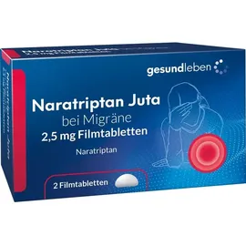 Alliance Healthcare Deutschland GmbH Naratriptan Juta Bei Migräne 2,5 Mg Filmtabletten