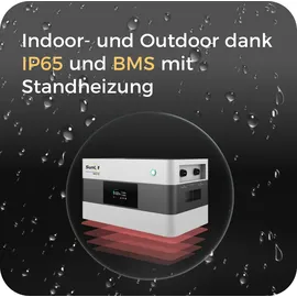 sunenergy xt Balkonkraftwerk 1600 W inkl. 4300 Wh B215 Speicher