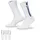 Nike 3er Pack Funktionssocken Weiß 42-45