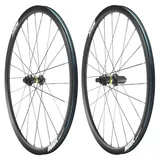 MAVIC Ksyrium 30 Cl Disc Tubeless Rennrad Laufradsatz - Black - 12 x 100 / 12 x 142 mm
