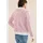Cecil Langarm Sweatjacke mit Kapuze - Pink