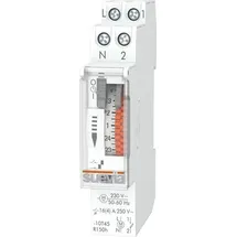 SUEVIA SU400432 Zeitschaltuhr für Hutschiene DinO One RS 230 V/AC Wochenprogramm