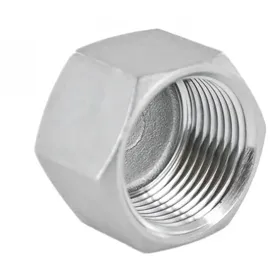 SST Edelstahl Kappe Gewindekappe Schraubkappe V4A Gewindefitting 3/4"