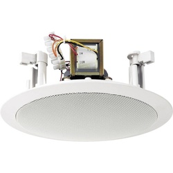 Monacor ELA-Einbaulautsprecher EDL-26 (1 Stk.), Einbaulautsprecher, Weiss