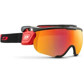 Julbo Sniper Evo M Skibrille - Black / Red / Black - Orange/CAT2