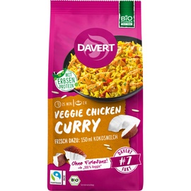 Davert Fertiggericht, Veggie Chicken Curry