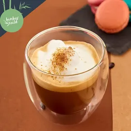 Bambuswald Kaffeeglas 0,24 l