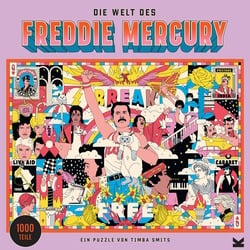 Die Welt des Freddie Mercury. Puzzle 1000 Teile