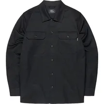 Vintage Industries Harris Langarmhemd Schwarz XL