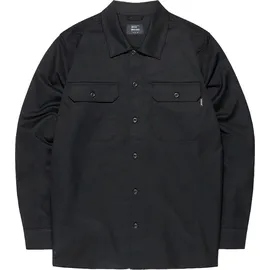 Vintage Industries Harris Langarmhemd Schwarz XL