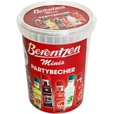 Berentzen Minis Party Becher 27 x 0,02 l Pulverfass Mini  20 ml Karneval