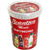 Berentzen Minis Party Becher 27 x 0,02 l Pulverfass Mini  20 ml Karneval