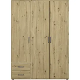 Rauch Drehtürenschrank VOYAGER 140 x 194 x 53 cm Braun